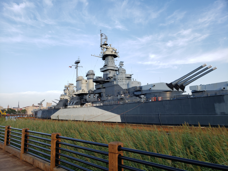 Illustration for article titled USS North Carolina (BB-55)